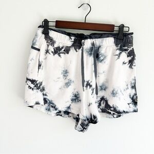 Fila Blue Tie Dye Active Shorts Medium